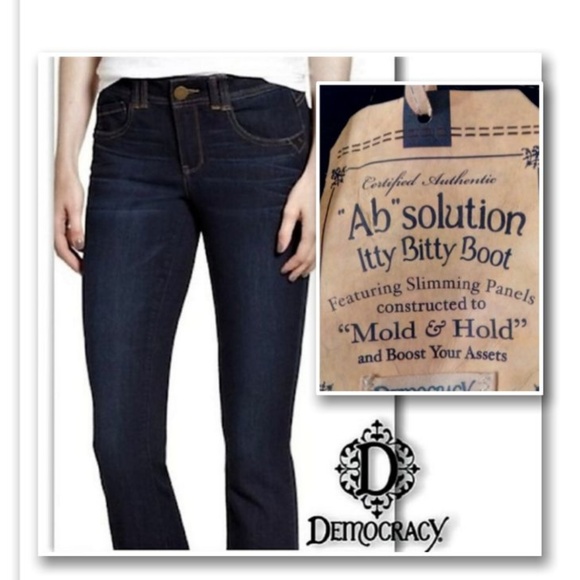 Democracy Denim - Democracy Itty Bitty Boot AB CONTROL NWT!!!!